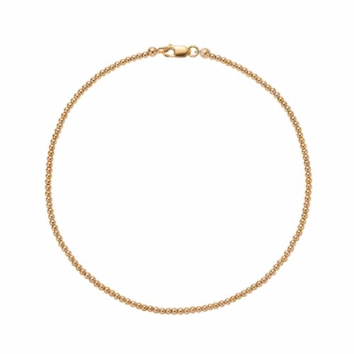 2mm 14k gold filled anklet