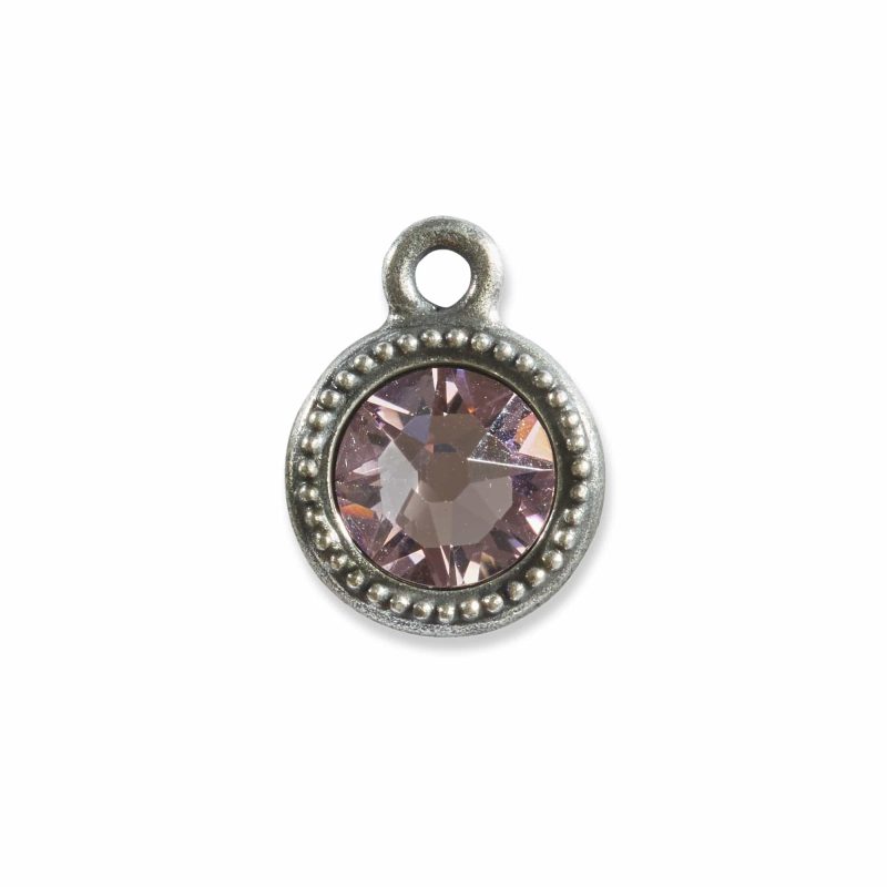 June Birthstone Swarovski Alexandrite Pink