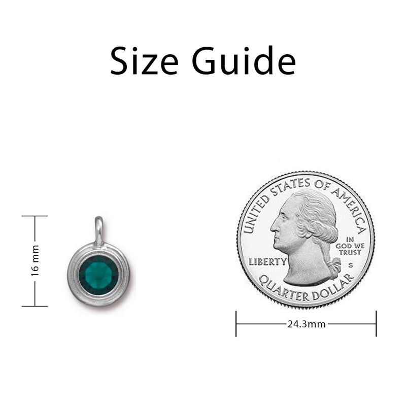 MayEmeraldCrystalCharm SizingGuide