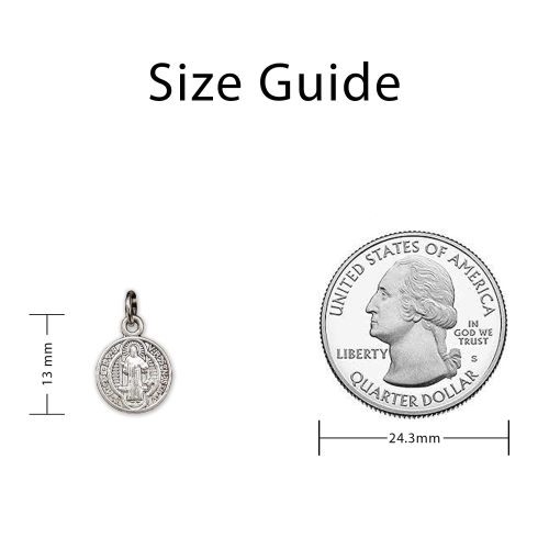 PetiteSaintBenedictCharm SizingGuide