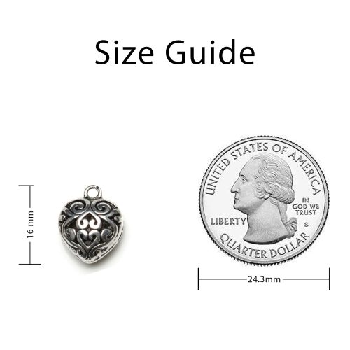 PuffedHeartCharm SizingGuide