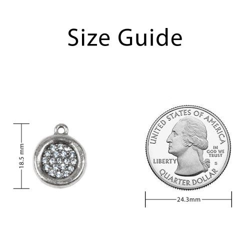 SilverCrystalDiscCharm SizingGuide