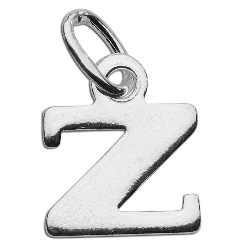 Sterling Letter Z charm