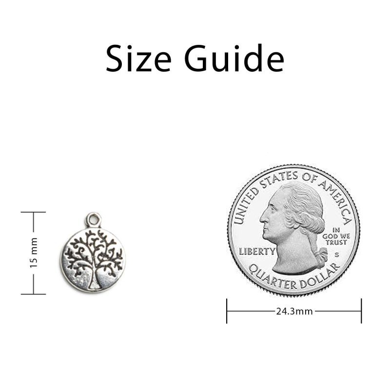 TreeofLifeSilverCharm SizingGuide