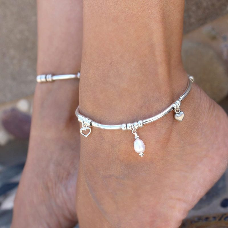 pearl anklet