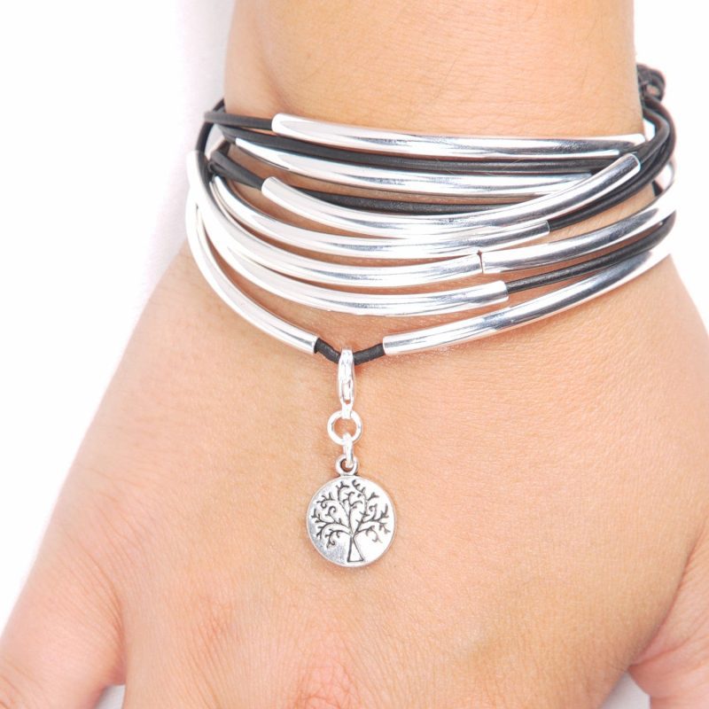 silver tree of life charm